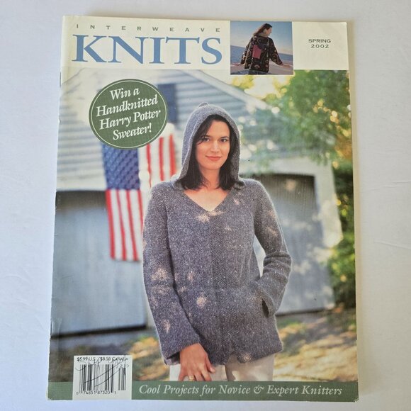 Interweave Knits Spring 2002 Magazine Featuring Knitting Patterns For Sweaters J - Picture 16 of 16